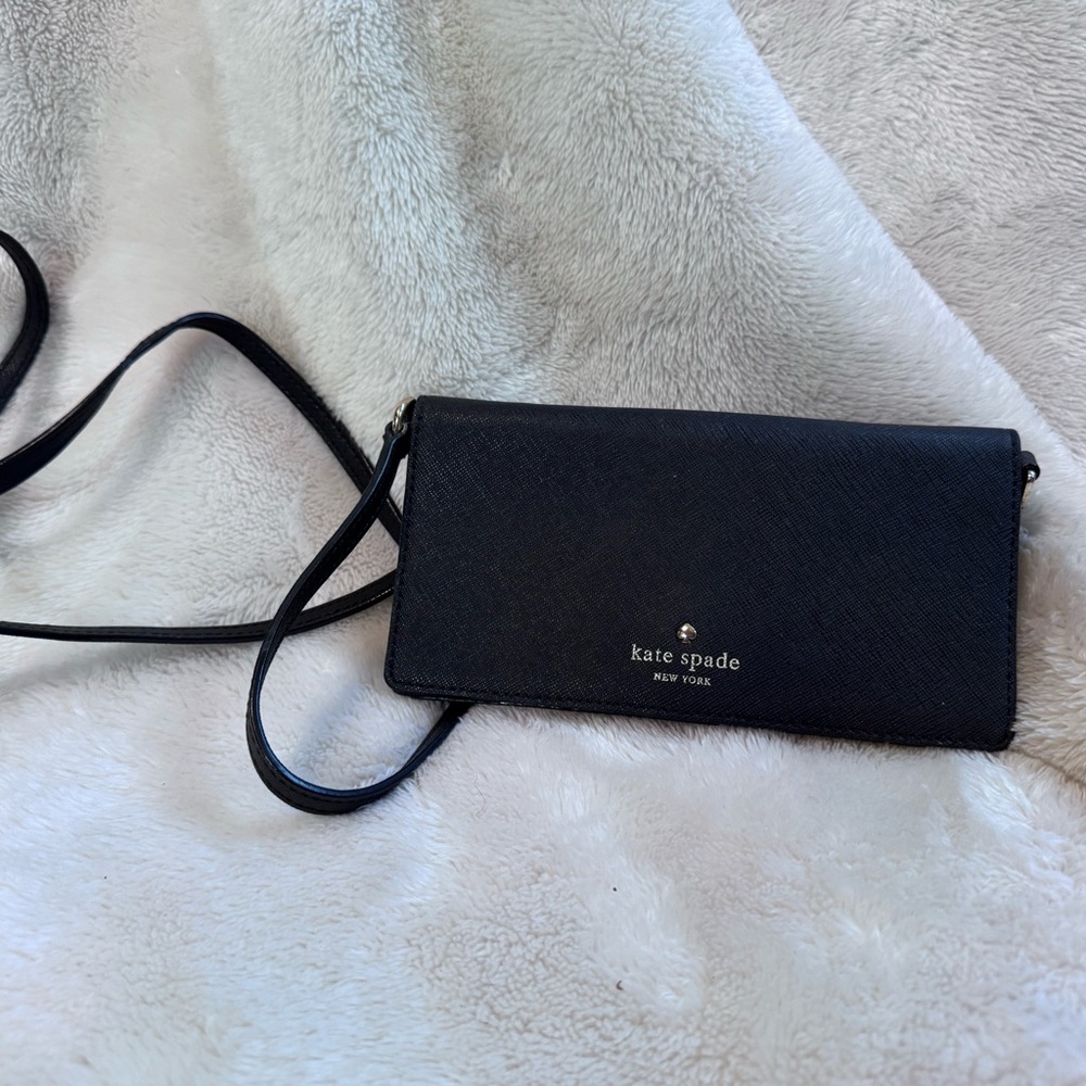Kate Spade Elegant Black Crossbody Bag